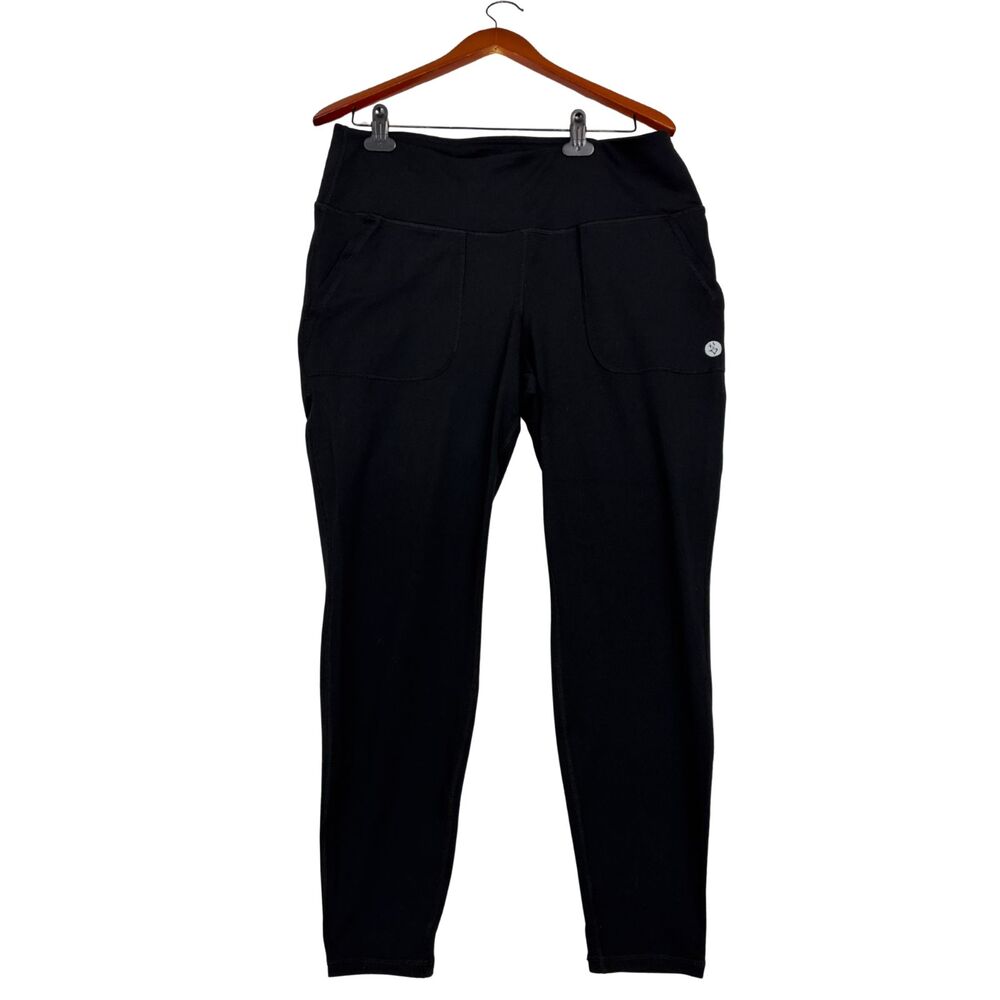Torrid Active Womens Size 2 Black Leggings Pull On Stretch Yoga Workout Pants